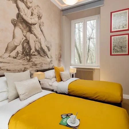 Design With Fireplace Near Vatican דירה רומא